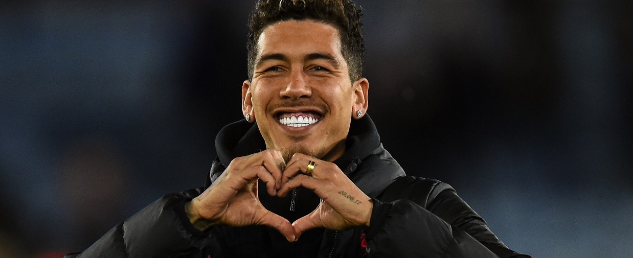 LEICESTER, ENGLAND - MAY 15: ( THE SUN OUT,THE SUN ON SUNDAY OUT)  Roberto Firmino of Liverpool After the Premier League match between Leicester City and Liverpool FC at The King Power Stadium on May 15, 2023 in Leicester, England. (Photo by John Powell/Liverpool FC via Getty Images)