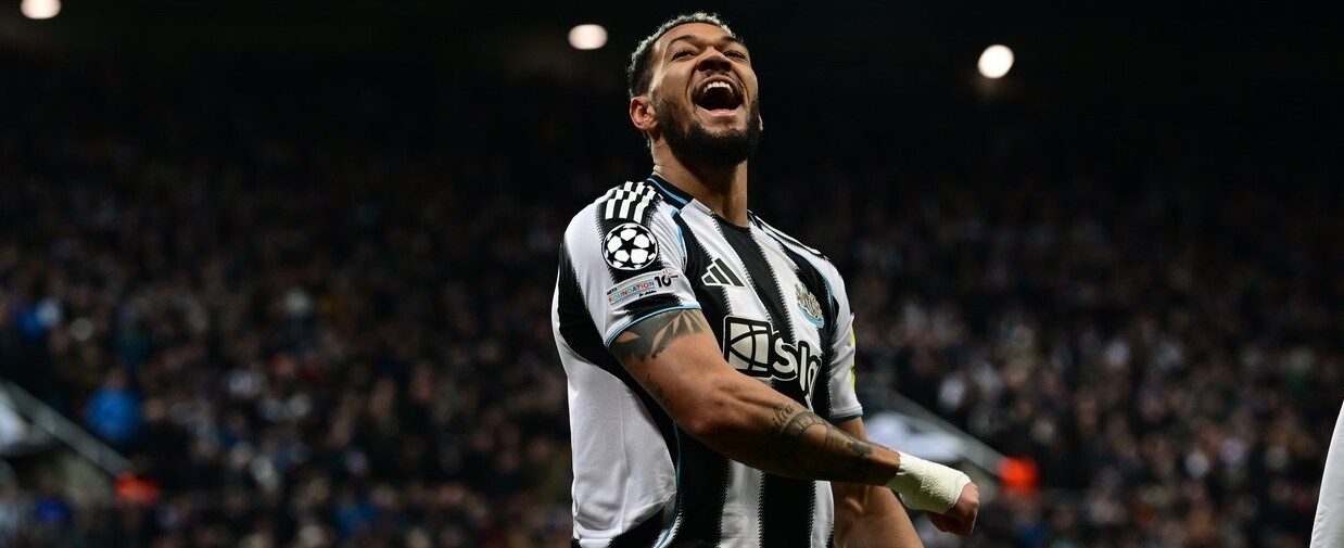 NEWCASTLE UPON TYNE, ENGLAND - FEBRUARY 24: The UEFA Champions League 2025/26 League Knockout Play-off Second Leg match between Newcastle United FC and Qarabag FK at St James' Park on February 24, 2026 in Newcastle upon Tyne, England. (Photo by Serena Taylor/Newcastle United via Getty Images)